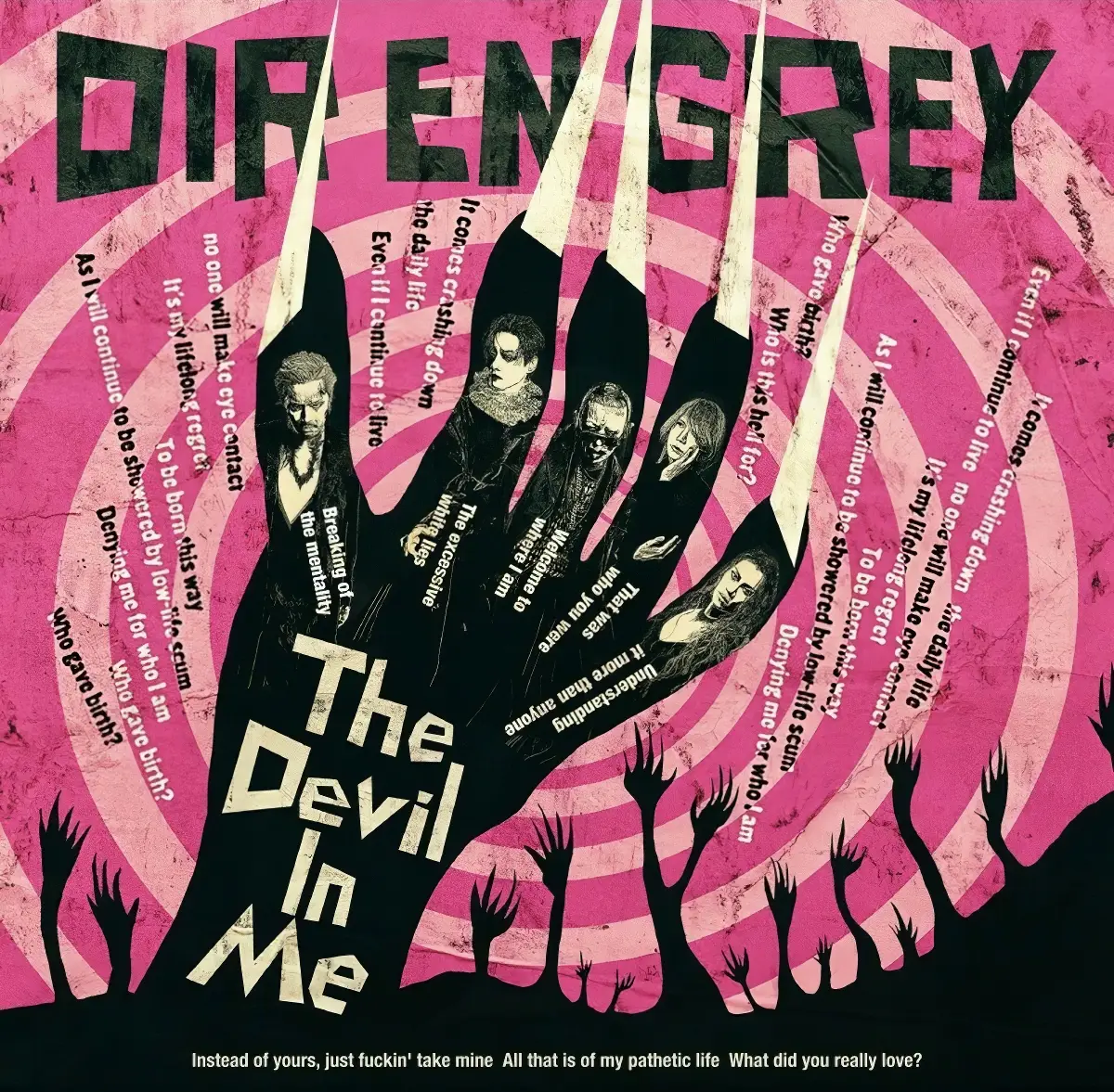 Portada del álbum The Devil In Me