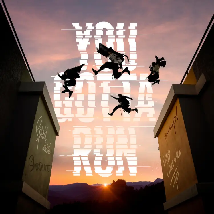 Portada de YOU GOTTA RUN -English version- - L'Arc~en~Ciel