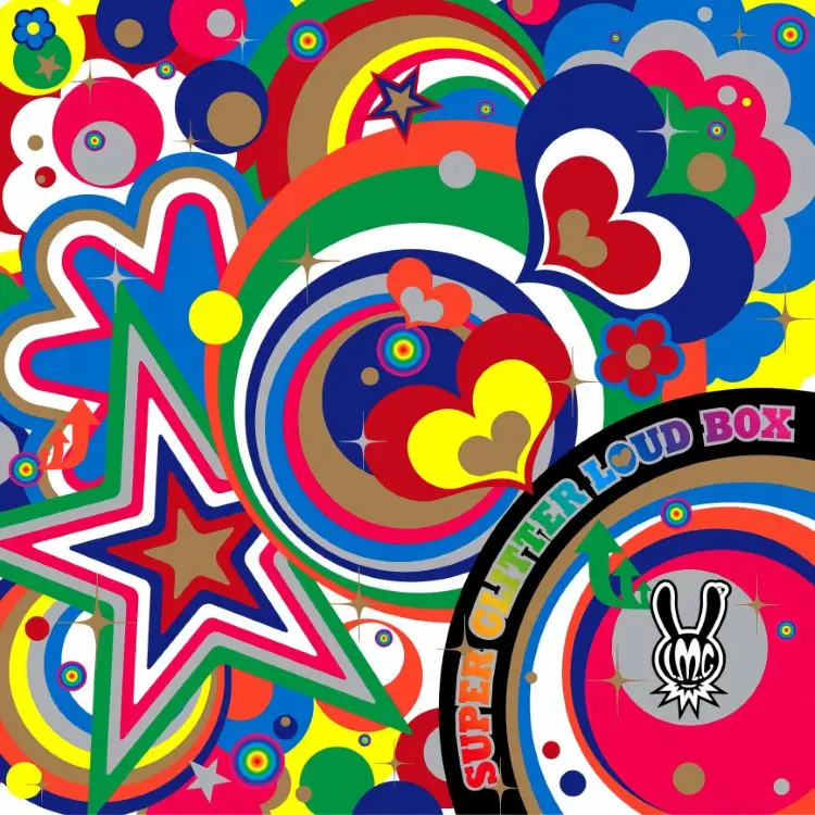 Portada del álbum SUPER GLITTER LOUD BOX