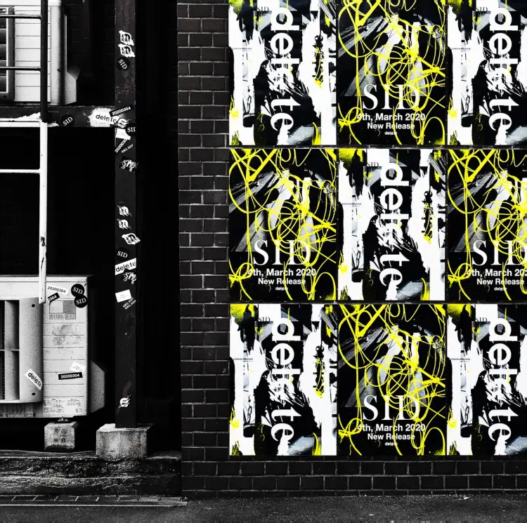 Portada del álbum delete