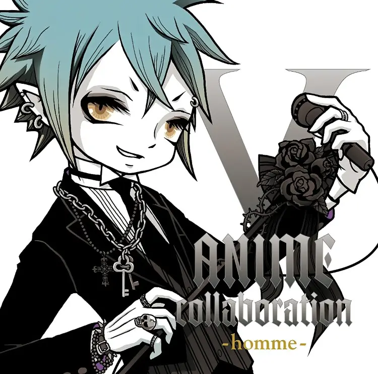 Portada del álbum V-ANIME collaboration -homme-